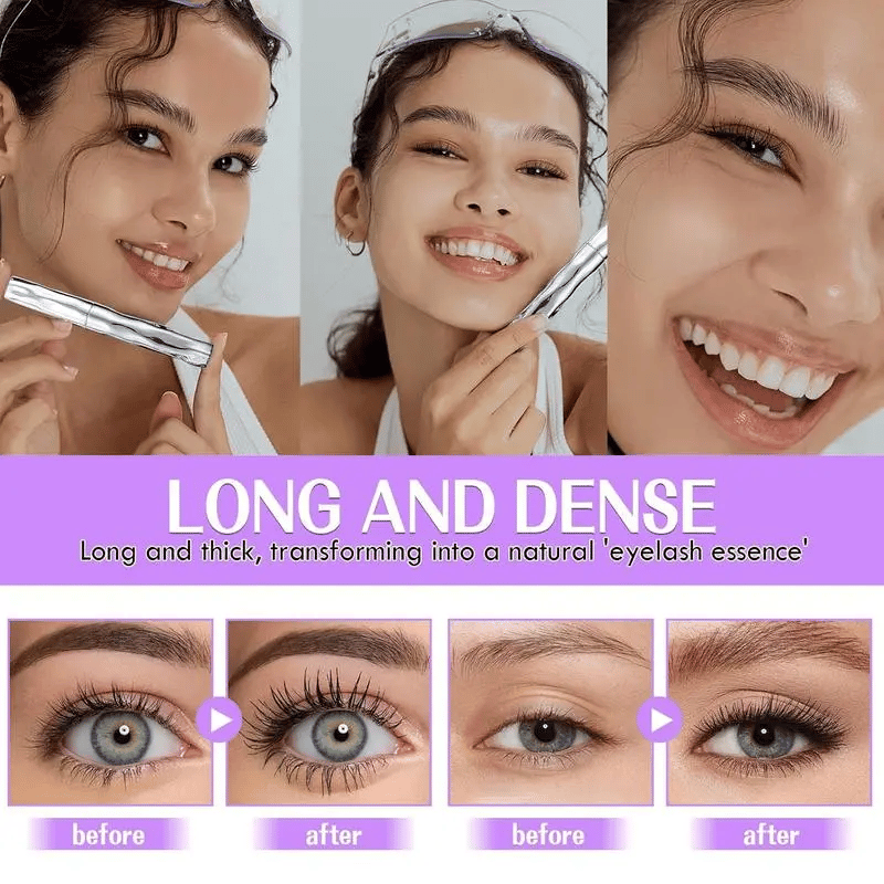 🔥🔥🔥 Eyelash Primer,Tubular Eyelash Primer,WaterproofLong Curling Mascara,Natural And Non-Smudged