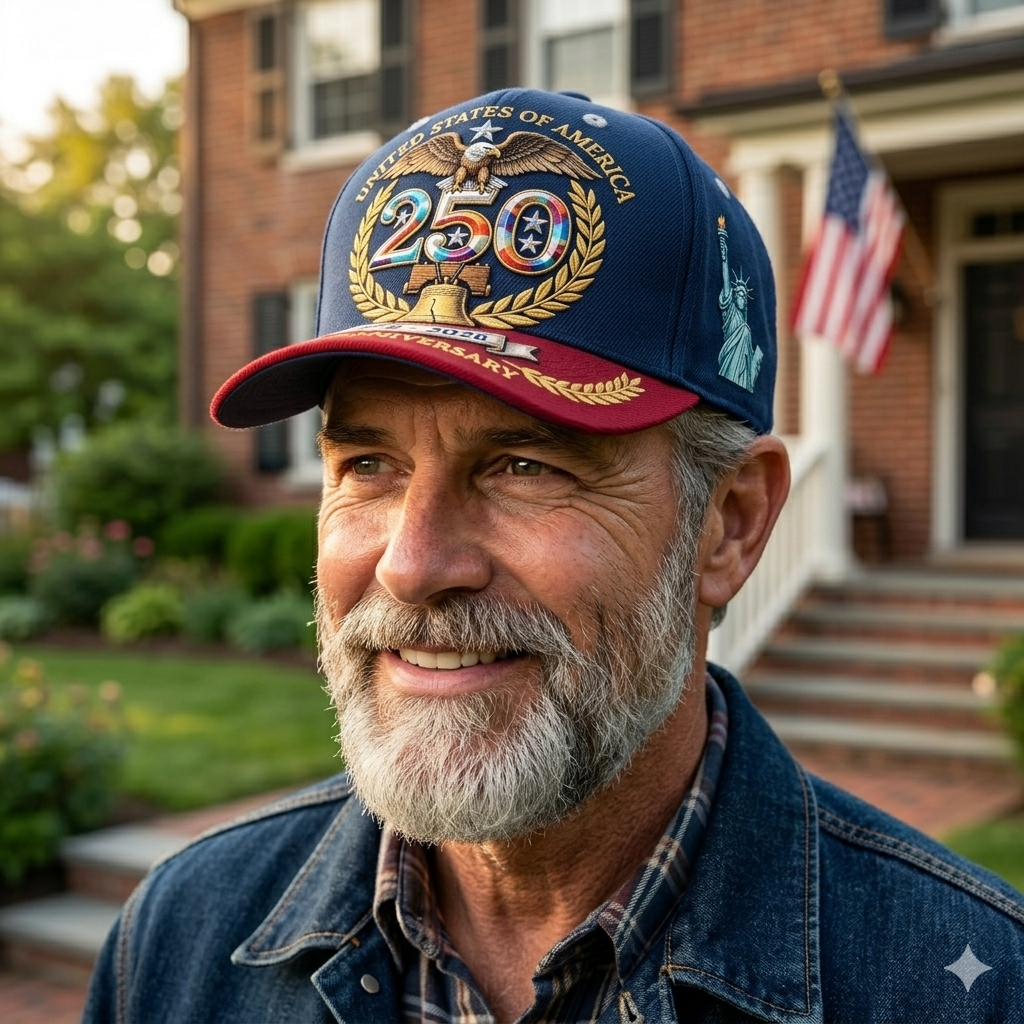 UNITED STATES OF AMERICA 250TH ANNIVERSARY LIMITED EDITION CAP