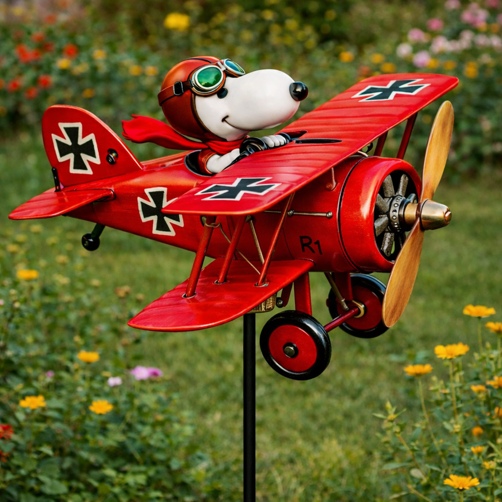 🔥 50% OFF Today — Aviator Dog Garden Windmill | The Cutest Spinning Yard Decor! 🌀