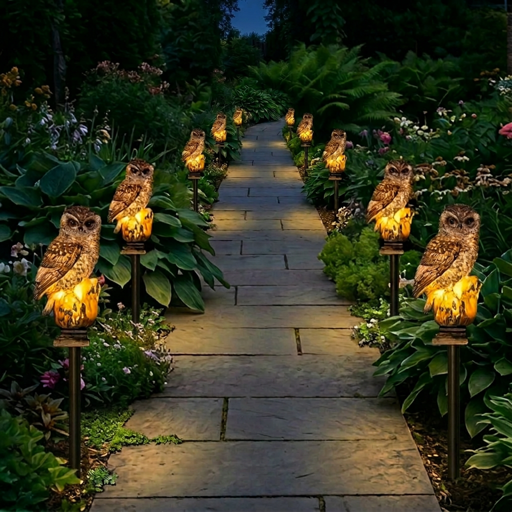 π¦ Mother's Day Sale β Buy More Save More! Solar Owl Garden Light | Waterproof, Auto On/Off πβ¨