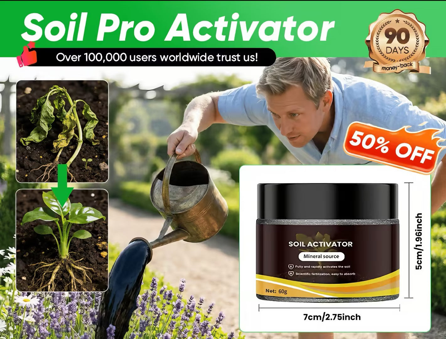 🌳Bring Your Plants Back to Life in Just Days-🌱Fomonest™Soil activator🏆75K+ SOLD! ⏰Last day of sales!!!