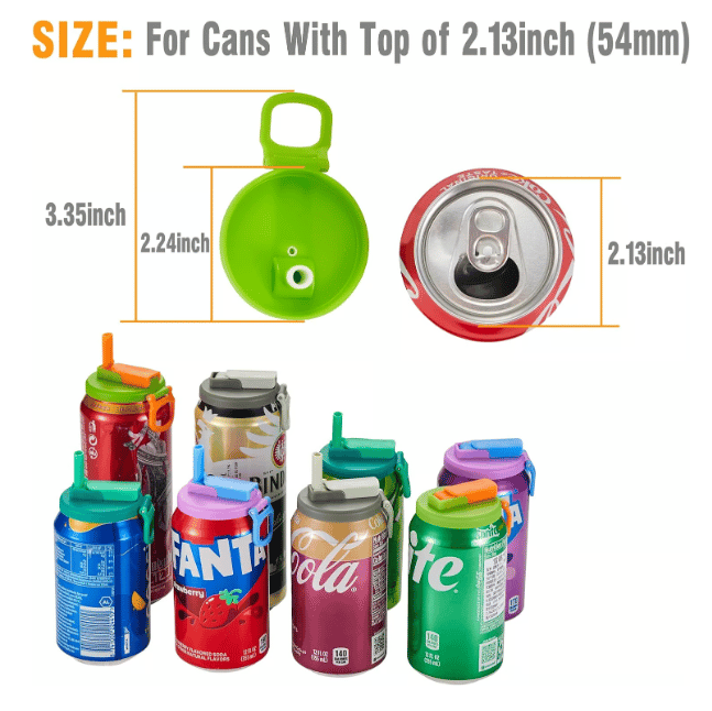 💞Straw Soda Can Lid
