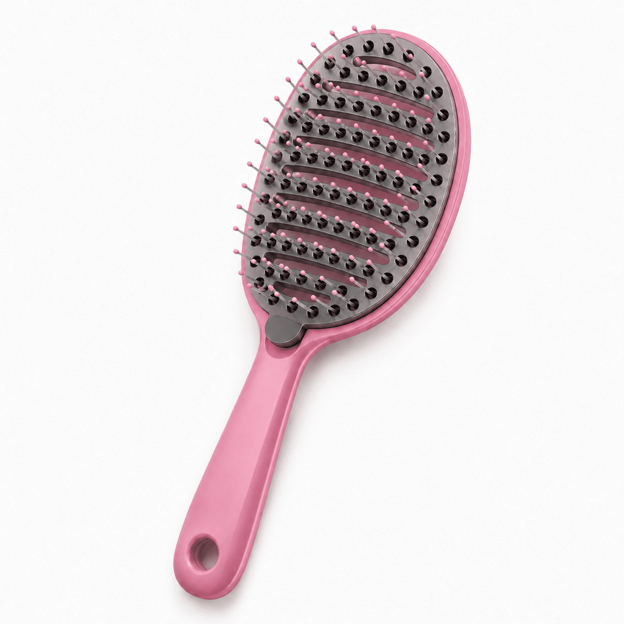 Stop Brushing Yesterday's Dirt Back Into Your Hair — Self-Cleaning Hair Brush