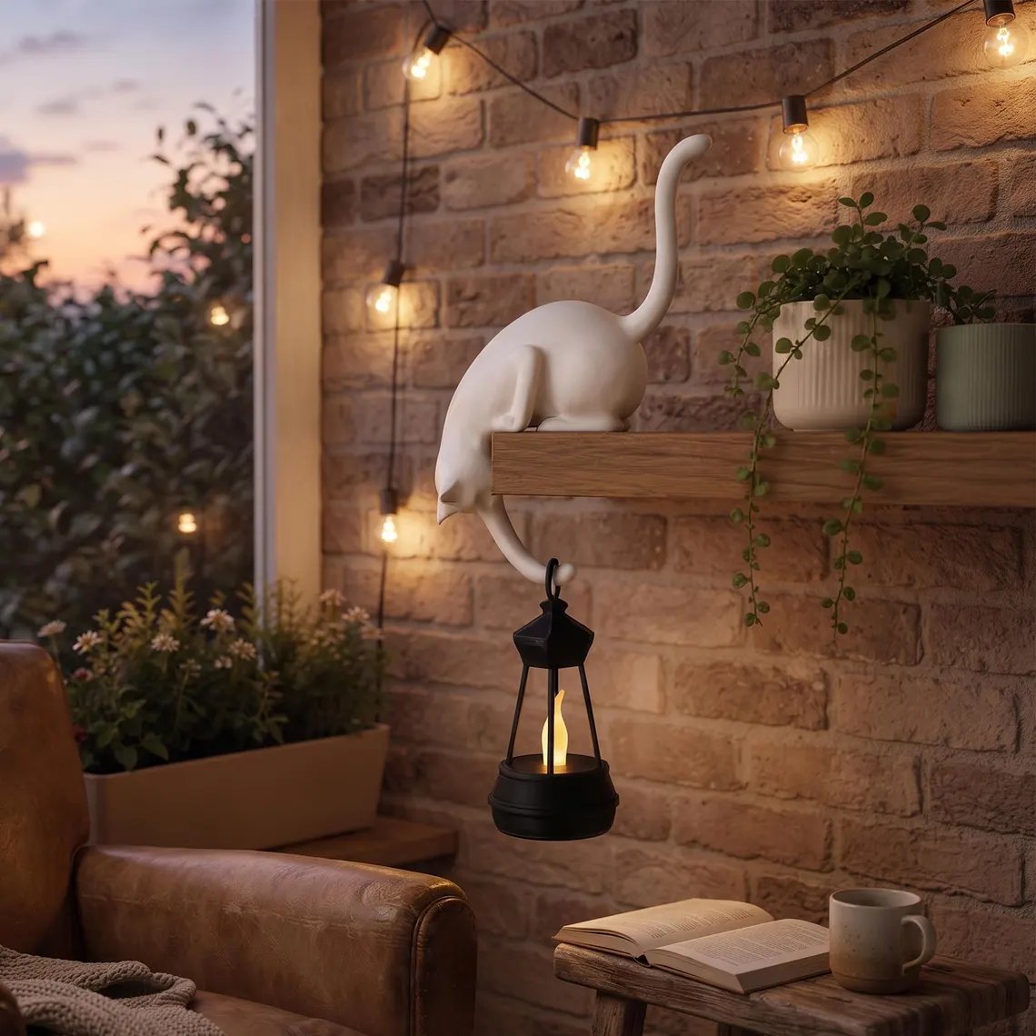 🐈⬛ Cute Cat Hook Shelf Decor