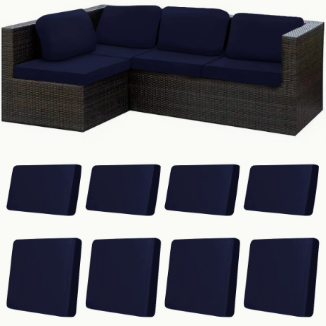 🪑 Stretch Sofa Cushion Covers Set (4 / 8 / 12 PCS)