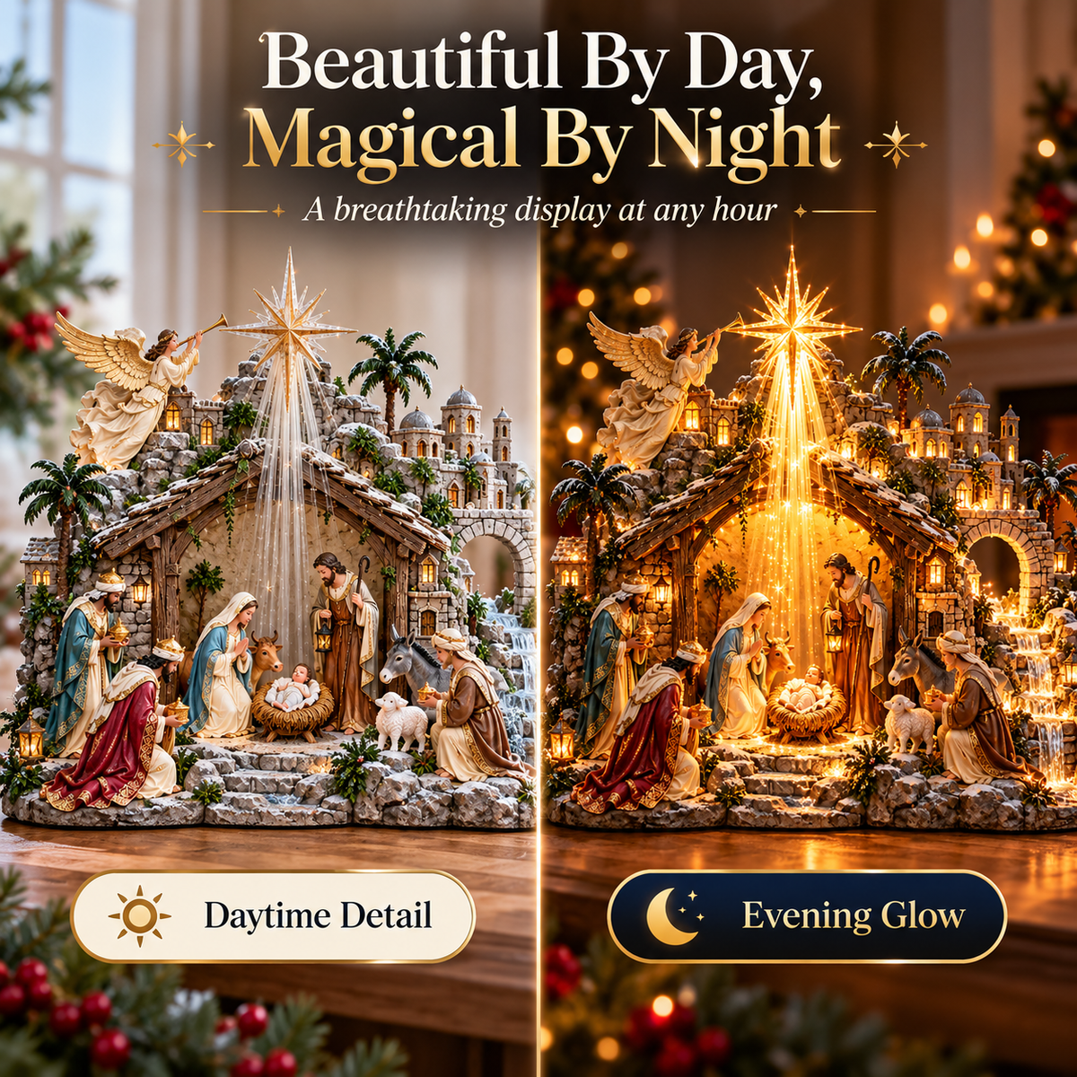 Bethlehem Starfall Nativity Village