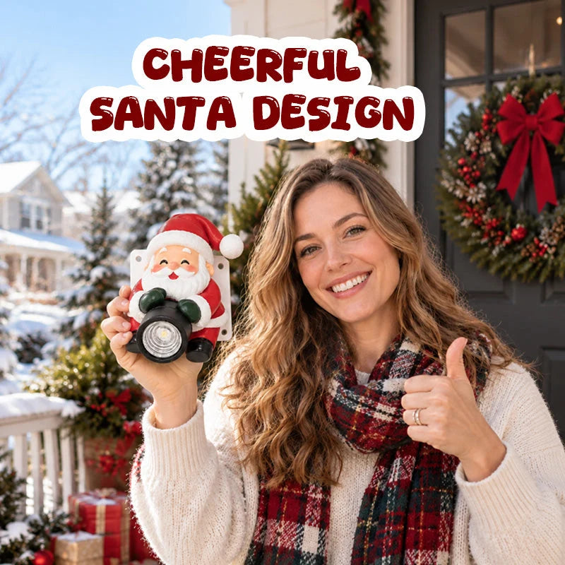 🎅 Christmas Doorway Projector Light – Festive Santa Welcome Projection with Remote ✨