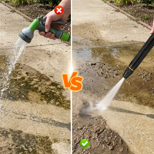💥Buy 2 Get 1 Free 🚿High Pressure Washer for Car and Garden! 💦🚗 10 times more powerful, 8 spray settings & extremely sturdy metal housing