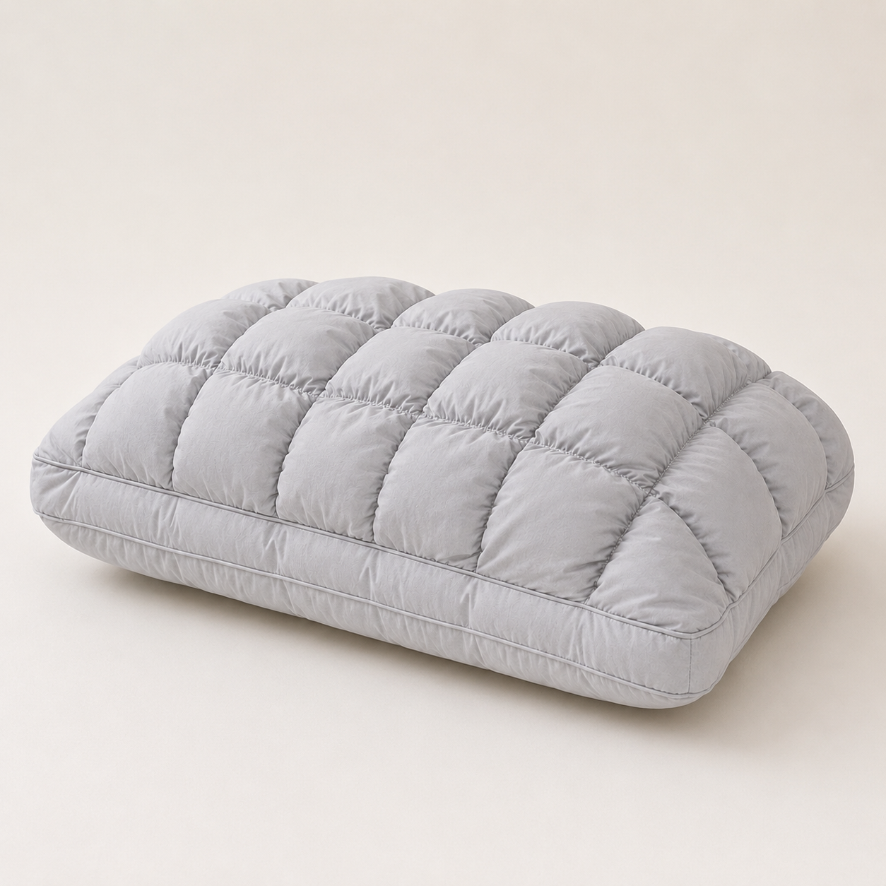 Free shipping//Pineapple Bread Grid Pillow | Dual Layer Fluffy Cooling Bed Pillow, Machine Washable Support Pillow for Side & Back Sleepers
