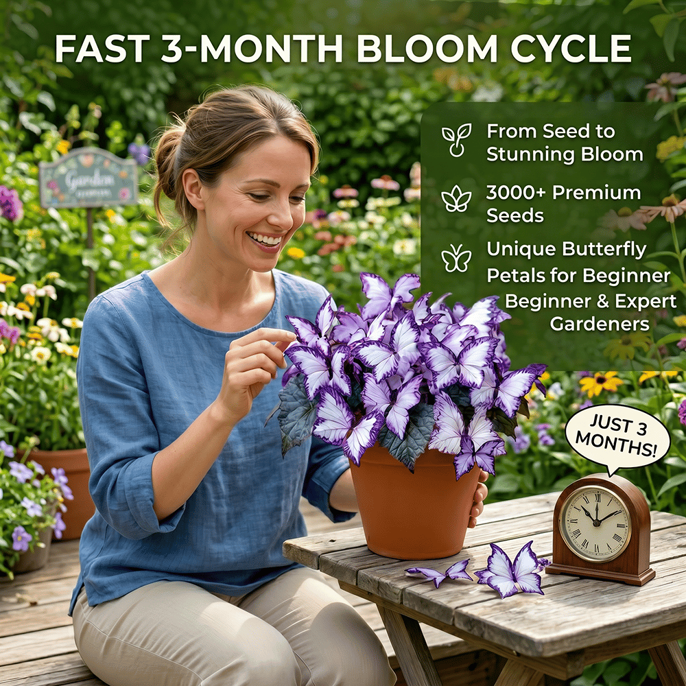 ✨Easy-to-Grow Seeds — Butterfly Blooms for a Living Garden