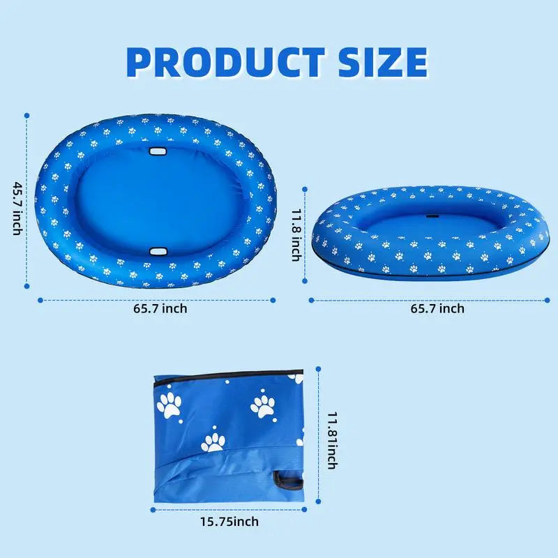 ❄️🐶Inflatable Dog Float 🦴Grab one for your pup & a friend’s furry buddy!