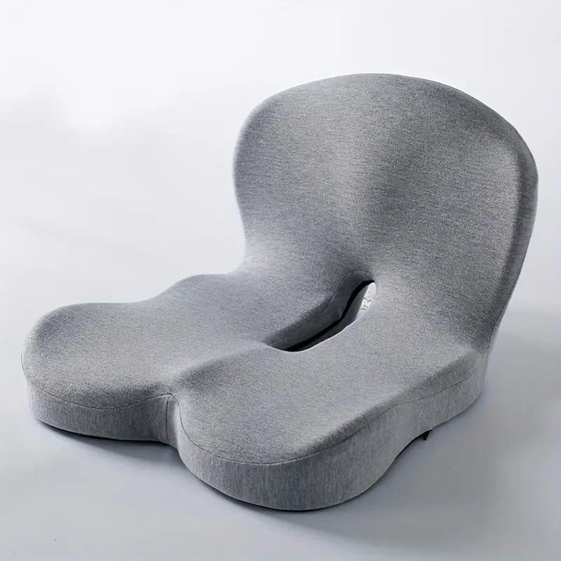 ๐ 50% OFF! ๐ Non-Slip Memory Foam Seat Cushion โ Sciatica Relief, Breathable Mesh & Universal Fit for Car, Office & Wheelchair