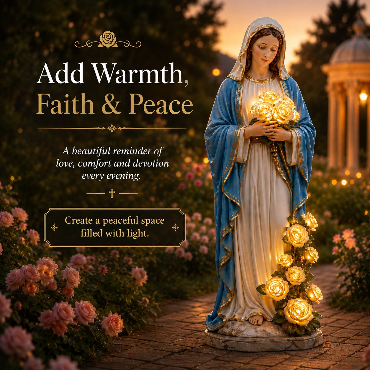 šVirgin Mary Garden Light
