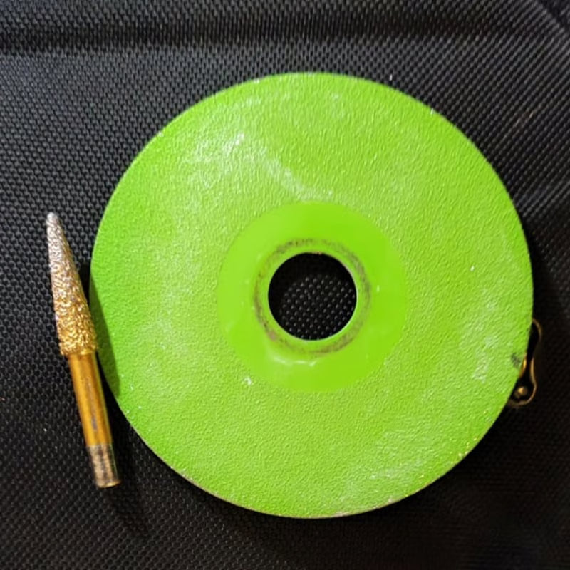 4.5" Diamond Disc for Rock Slabs 🪨 Ceramic · Tile · Marble · Granite 💎 Vacuum Brazed · Ultra-Thin 🔧 Angle Grinder · Bench Grinder · Die Grinder