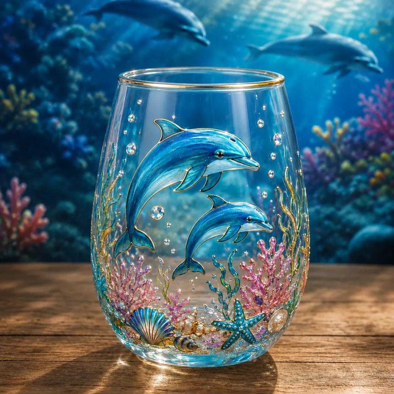 🌿🌊Journey Through Nature — Handcrafted Glassware✨