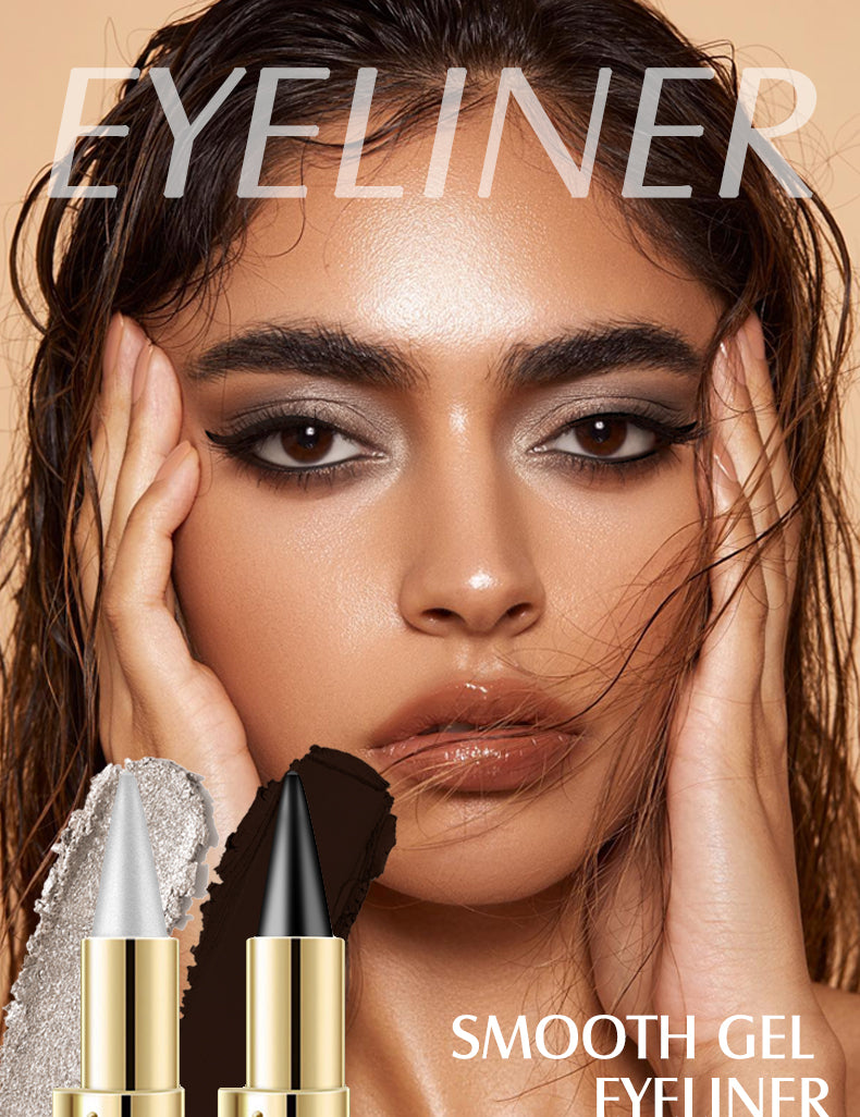 🔥 Limited-Time 33% OFF — Smooth Gel Eyeliner Stick | Waterproof, Long-Lasting, 4 Shades