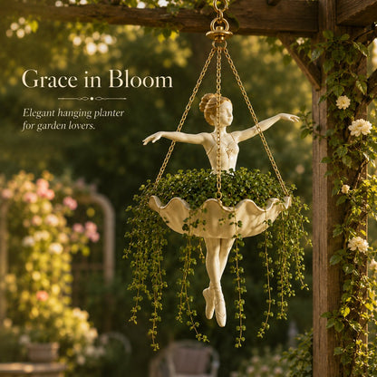 ⏰ LIMITED-TIME 59% OFF!🩰 Ballet Dancer Hanging Planter🌿