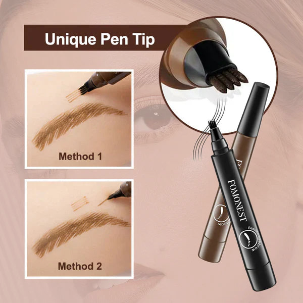 🎁Buy 1 Get 1 Free🔥Waterproof Four-tip Beard and Eyebrow Pen——Easy to Use for Beginners