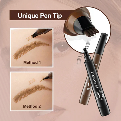 🎁Buy 1 Get 1 Free🔥Waterproof Four-tip Beard and Eyebrow Pen——Easy to Use for Beginners