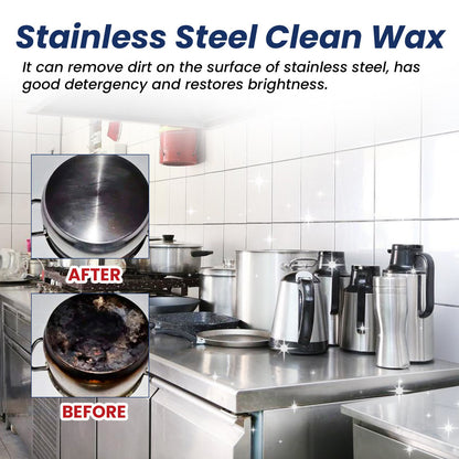 ✨ Magical Nano Stainless Steel Clean Wax – Surface Safe