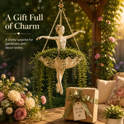 ⏰ LIMITED-TIME 59% OFF!🩰 Ballet Dancer Hanging Planter🌿