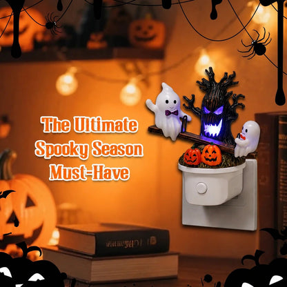🎃👻Animated Seesaw Ghost Plug In LED Night Light