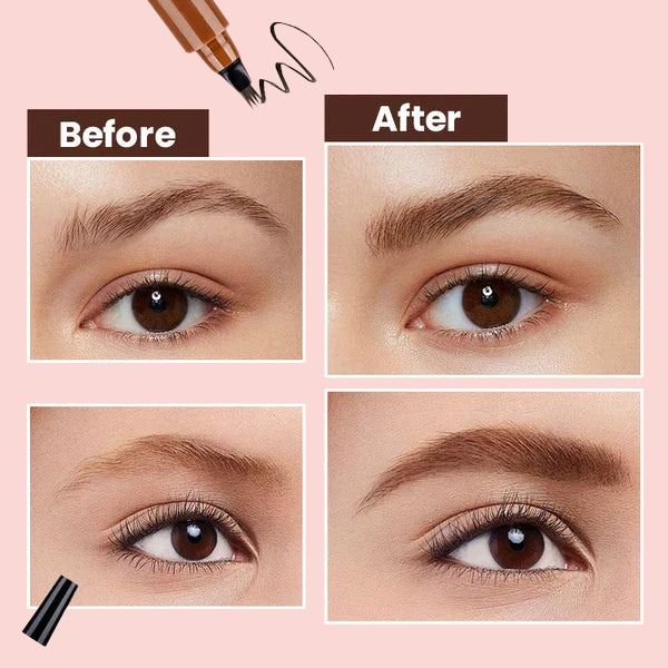 🎁Buy 1 Get 1 Free🔥Waterproof Four-tip Beard and Eyebrow Pen——Easy to Use for Beginners