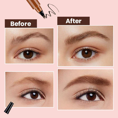 🎁Buy 1 Get 1 Free🔥Waterproof Four-tip Beard and Eyebrow Pen——Easy to Use for Beginners