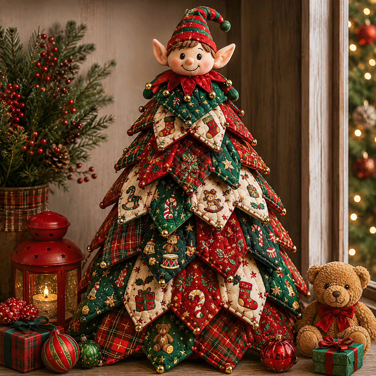 🎄 Last Chance! 50% OFF✨DIY Quilted Christmas Tree Kit