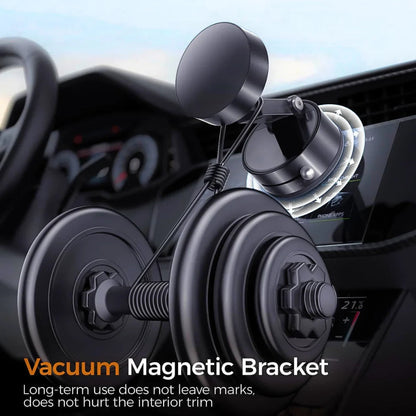 Vacuum Magnetic Suction Phone Holder