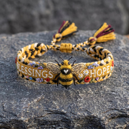 🌼 Blessings & Hope 🐝 2026 Limited Edition Handmade Woven Bracelet