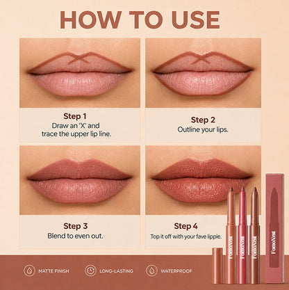 🔥Easy Glide Creamy Lip Liner——Smooth Lip Plumping