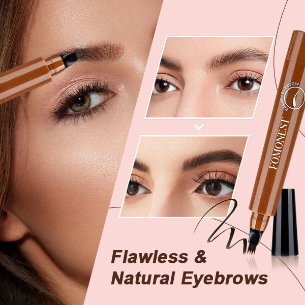 🎁Buy 1 Get 1 Free🔥Waterproof Four-tip Beard and Eyebrow Pen——Easy to Use for Beginners