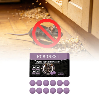 🐭 12-Pack Rodent Repellent Balls, Effective Pest Control Solution