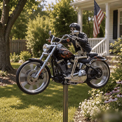 🔥Last Day Promo: 49% OFF 💀-Skull Motorcycle Windmill- 🏍️Buy 2 & Get FREE Shipping Today! 🚚