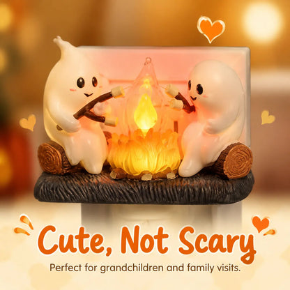 Ghost Campfire Halloween Night Light – Create A Cozy Magical Autumn Glow For Your Home-Last Day Sale-50% OFF🔥