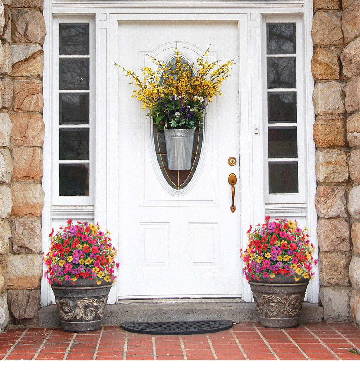 💐Outdoor/Indoor UV Resistant & Waterproof Artificial Flower Decor⏰ Limited-Time Offer🎁 Buy 3 Get 2 Free