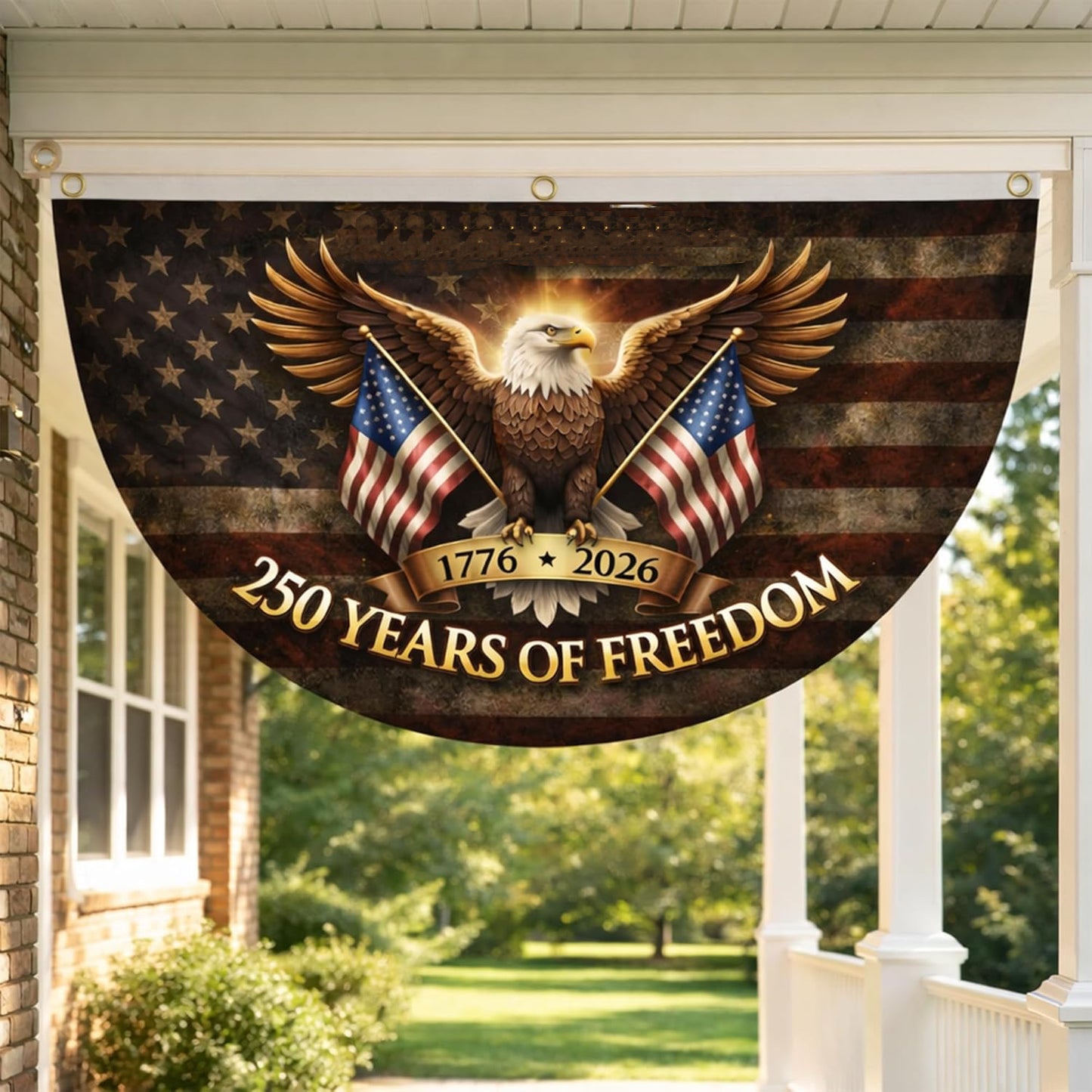 🎖️ Custom 250 Years of Freedom Flag | USA Patriotic Decor