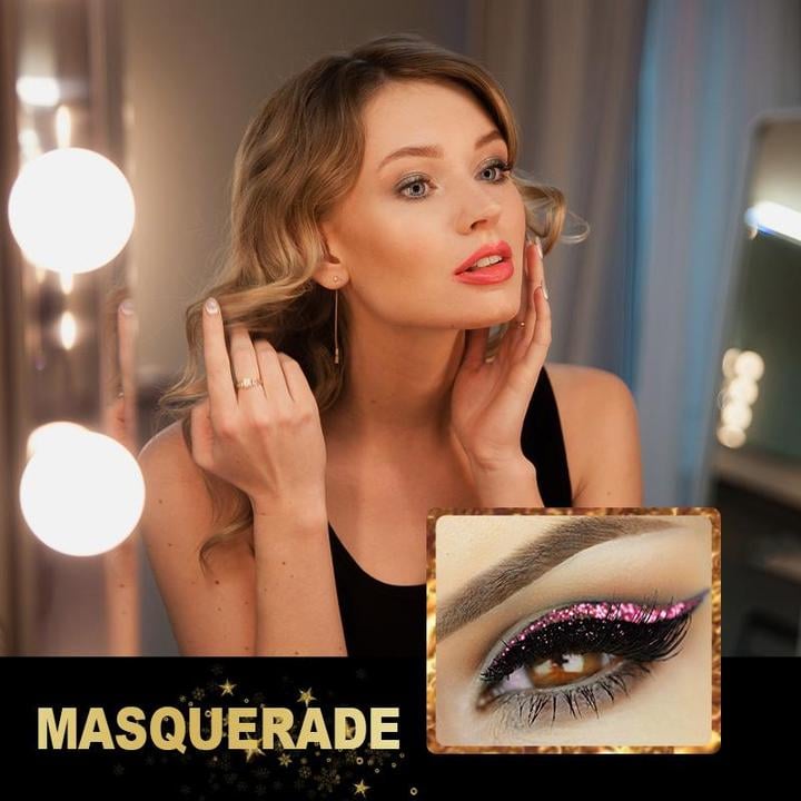 🔥Buy 2 Get 4-Reusable Glitter Eyeliner Lash Stickers