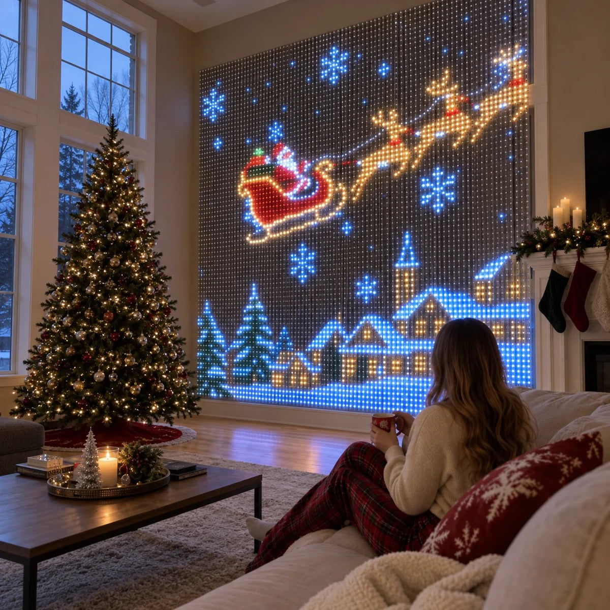 Smart LED Curtain Lights