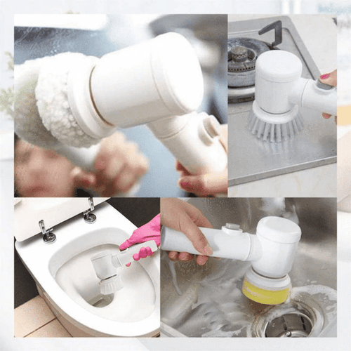 Magic Electric Cleaning Brush | Cordless Rotary Scrubber 🧽