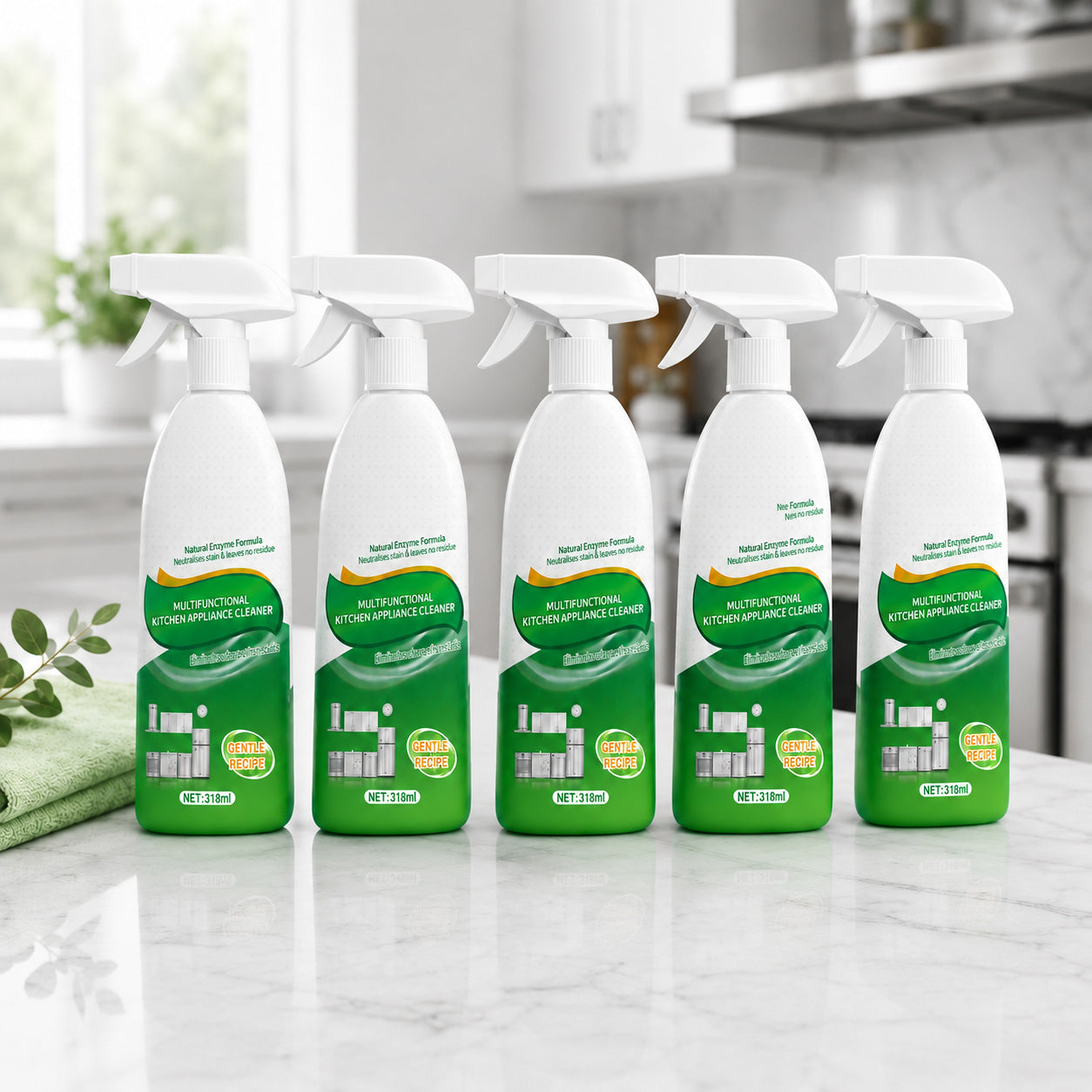 💥LAST DAY SALE 79% OFF💥Kitchen Spray Cleaner and Degreaser for Kitchens,Counter tops,Ovens,and Appliances