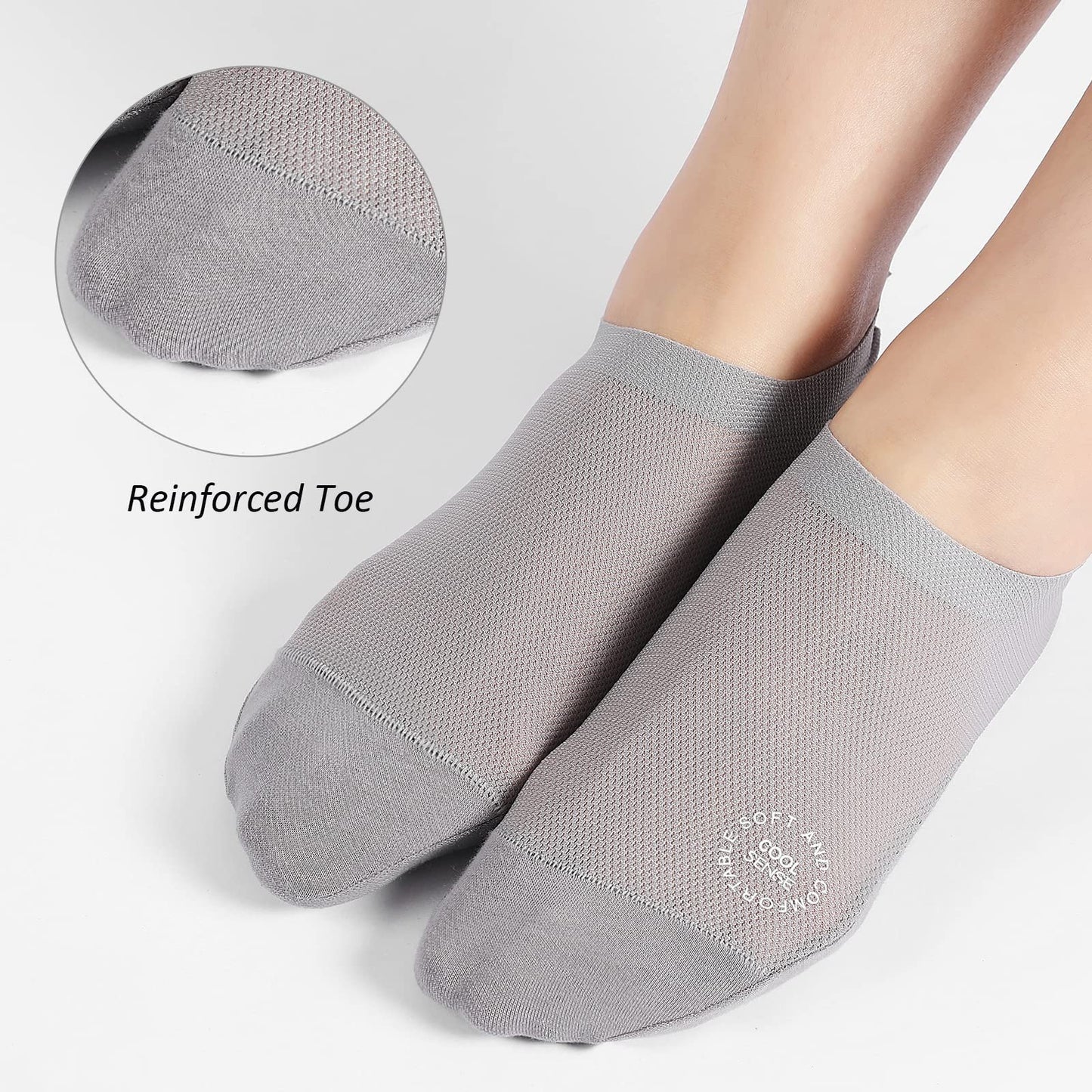 🚨TODAY ONLY 47% OFF –🧦 No Slip No Smell Invisible Socks🔥 (BEST SELLER)