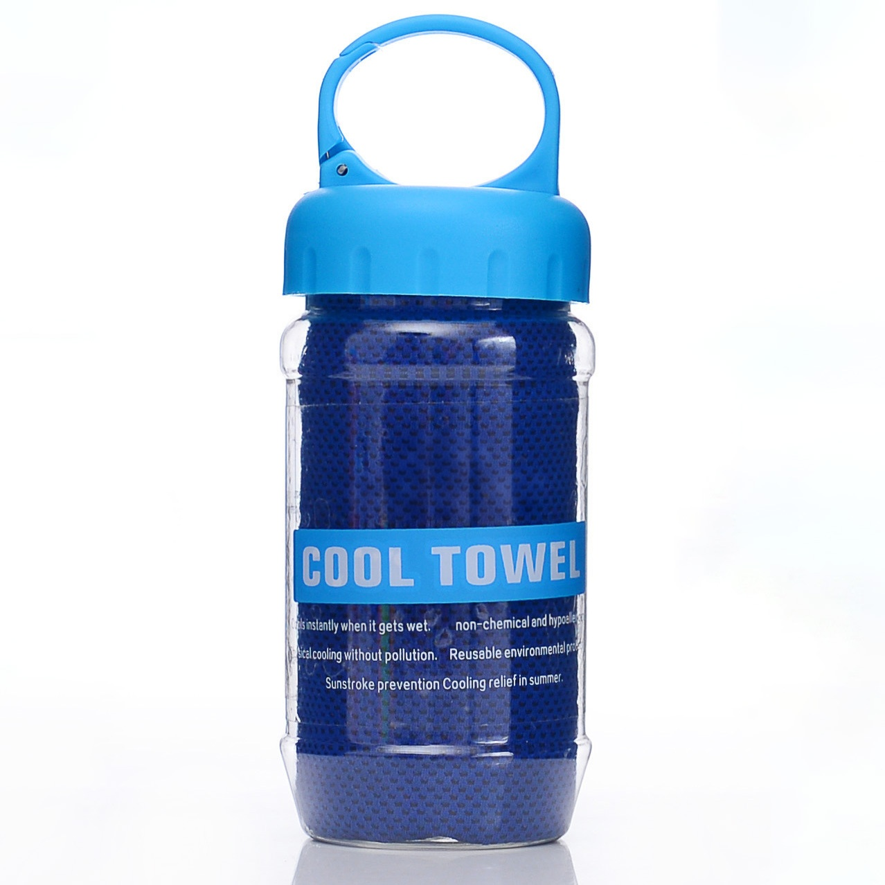 🧊Summer Instant Chill Cooling Towel | Portable Bottle Pack Heat Relief Towel For Gym, Hiking & Outdoor