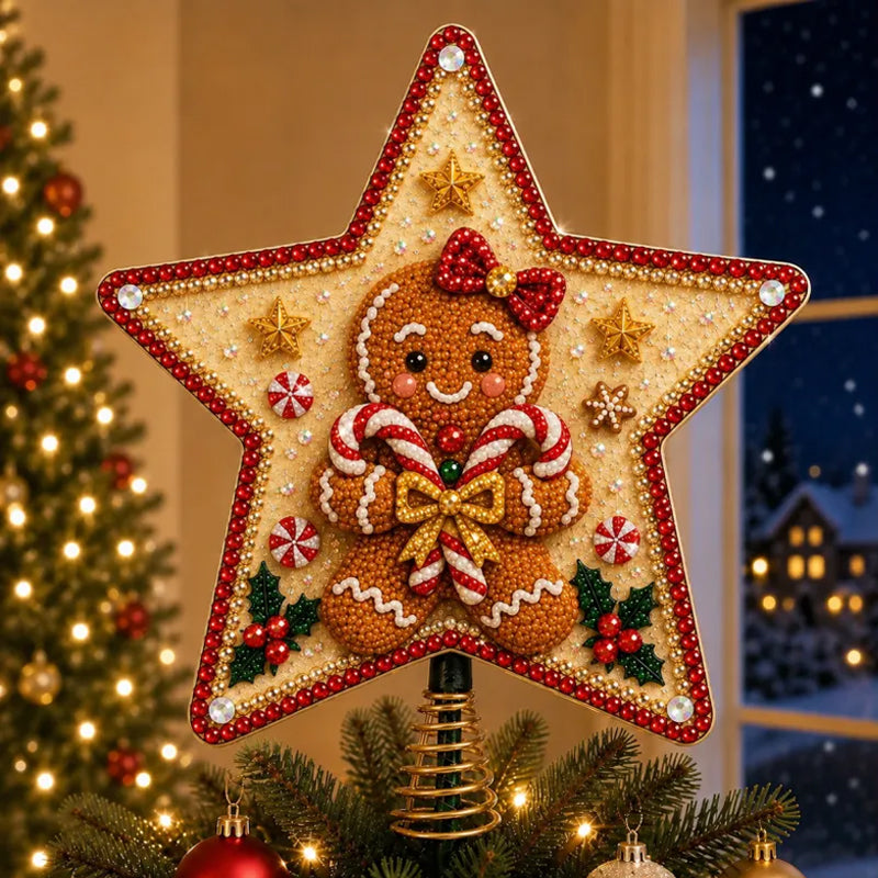 DIY Diamond Painting Christmas Tree Topper