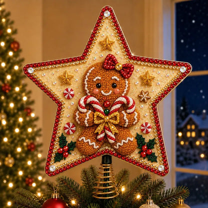DIY Diamond Painting Christmas Tree Topper