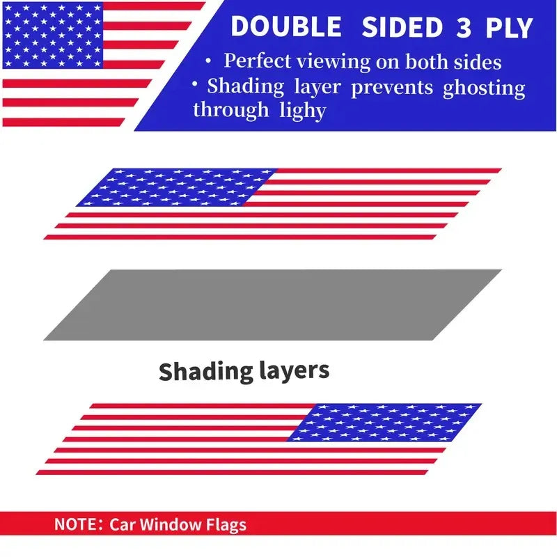 🎉🔥🔥American Car Hood Flag🦅