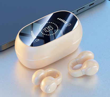 Wireless Ear Clip Bone Conduction Headphones