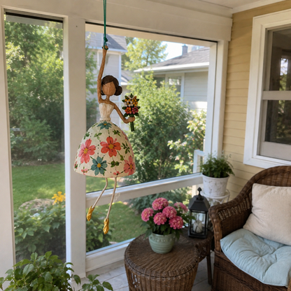 🌈Whimsical Dancing Lady Hanging Ornament