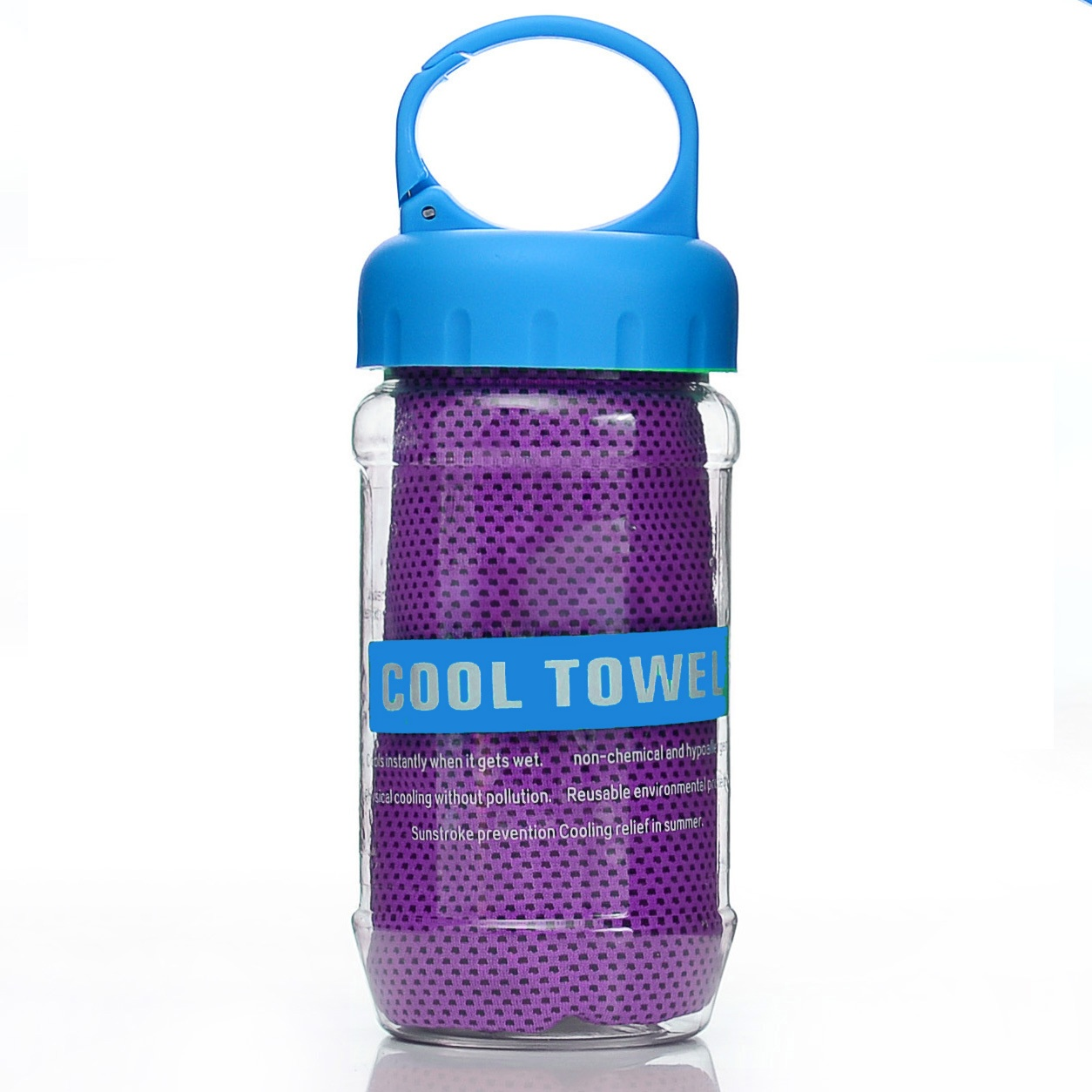 🧊Summer Instant Chill Cooling Towel | Portable Bottle Pack Heat Relief Towel For Gym, Hiking & Outdoor